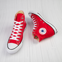 Converse: Красные кроссовки  Chuck Taylor All Star