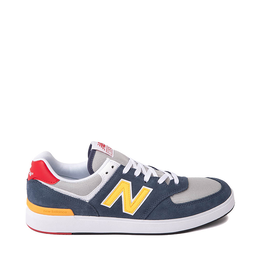 New Balance: Тёмные кроссовки  574