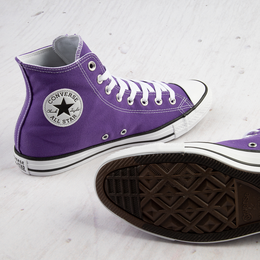 Converse: Фиолетовые кроссовки  Chuck Taylor All Star