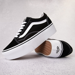 Vans: Чёрные кроссовки  Old Skool