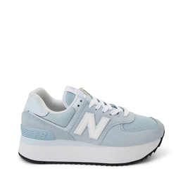 New Balance: Синие кроссовки  574