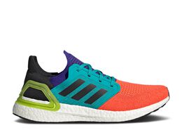 Adidas: Красные кроссовки  UltraBoost 20