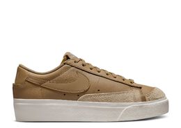 Nike: Тёмные кроссовки  Blazer Low