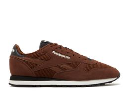 Reebok: Коричневые кроссовки  Classic Leather