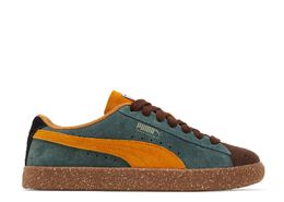 PUMA: Коричневые кроссовки  Suede