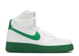 Nike: Зелёные кроссовки  Air Force 1 High