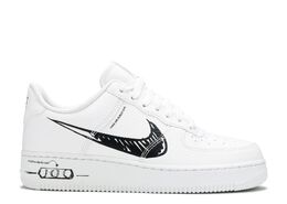 Nike: Чёрные кроссовки  Air Force 1 Low