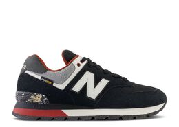 New Balance: Чёрные кроссовки  574