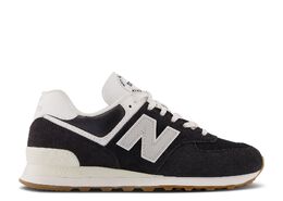 New Balance: Чёрные кроссовки  574