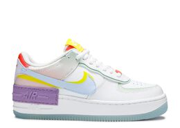 Nike: Белые кроссовки  Air Force 1 Shadow