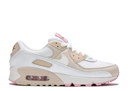 Nike: Светлые кроссовки  Air Max 90