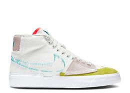 Nike: Оранжевые кроссовки  Blazer Mid