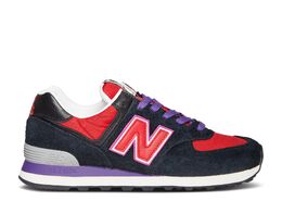 New Balance: Чёрные кроссовки  574