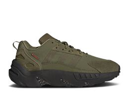 Adidas: Зелёные кроссовки  Boost