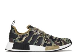 Adidas: Зелёные кроссовки  NMD_R1