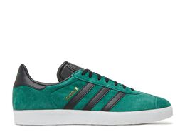 Adidas: Зелёные кроссовки  Gazelle