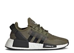 Adidas: Зелёные кроссовки  NMD_R1 V2