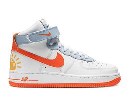 Nike: Белые кроссовки  Air Force 1 High