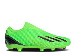 Adidas: Зелёные кроссовки  X
