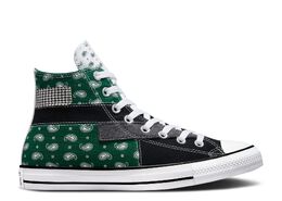 Converse: Зелёные кроссовки  Chuck Taylor All Star