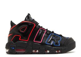 Nike: Чёрные кроссовки  Air More Uptempo