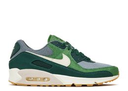 Nike: Зелёные кроссовки  Air Max 90 Premium