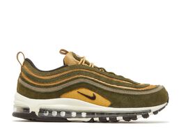 Nike: Зелёные кроссовки  Air Max 97