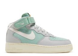 Nike: Зелёные кроссовки  Air Force 1