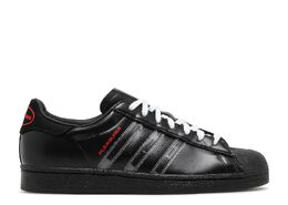Adidas: Чёрные кроссовки  Superstar