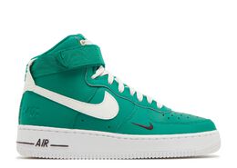 Nike: Зелёные кроссовки  Air Force 1 High