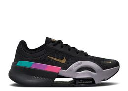 Nike: Чёрные кроссовки  Air Zoom