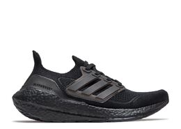 Adidas: Чёрные кроссовки  Ultraboost 21