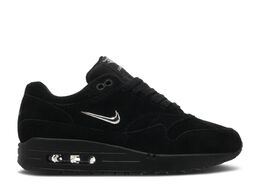 Nike: Чёрные кроссовки Air Max 1 Premium