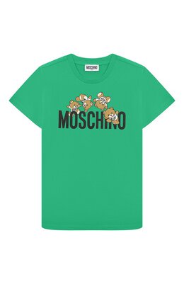 Moschino: Хлопковая футболка 