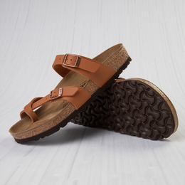 Birkenstock: Коричневые сандалии  Mayari