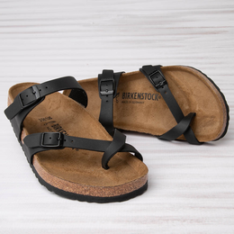 Birkenstock: Чёрные сандалии  Mayari