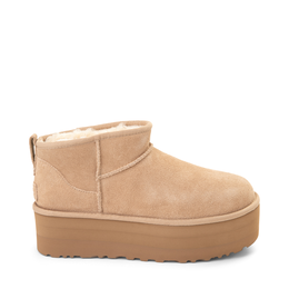 UGG: Бежевые ботинки  Ultra Mini