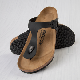 Birkenstock: Чёрные сандалии  Gizeh