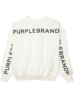 Purple Brand: Свитшот с принтом 