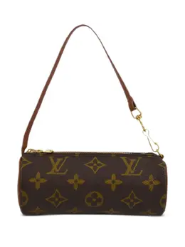 Louis Vuitton Pre-Owned: Коричневая косметичка