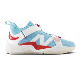 New Balance: Синие кроссовки 