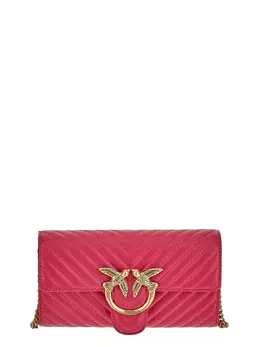 Pinko: Розовый кошелёк Love Wallet