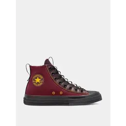 Converse: Бордовые кеды  Chuck Taylor All Star