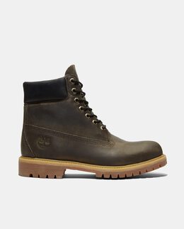 Timberland: Серые ботинки 