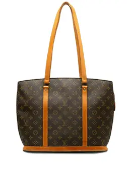 Louis Vuitton Pre-Owned: Коричневая сумка-шоппер