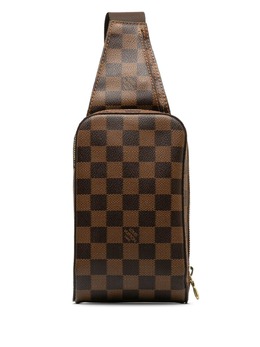 Louis Vuitton Pre-Owned: Коричневая сумка через плечо