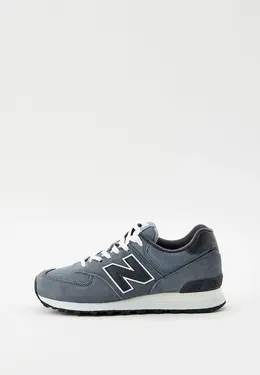 New Balance: Синие кроссовки