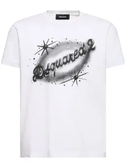 DSQUARED2: Футболка с принтом 