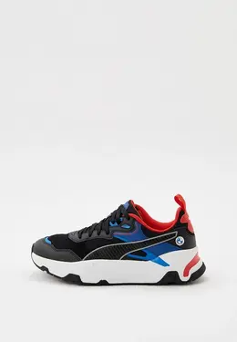 PUMA: Чёрные кроссовки 