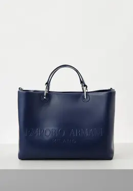 Emporio Armani: Синяя сумка 